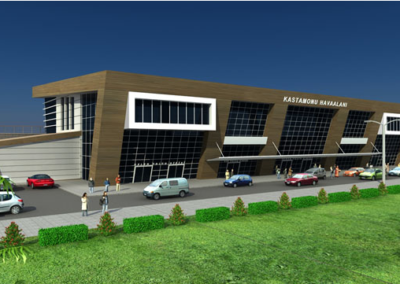 Kastamonu Havaalanı Terminal Binası ve Otoparkı