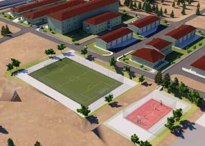 Yahşiyan Armory and Support Facilities (53 Buildings)