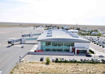 Aktau Havalimanı Terminal Binası Statik Uygulama