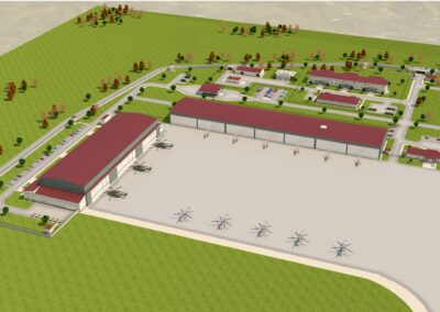 Selahaddin Eyyübi Airport Military Facilities (11 New Buildings)